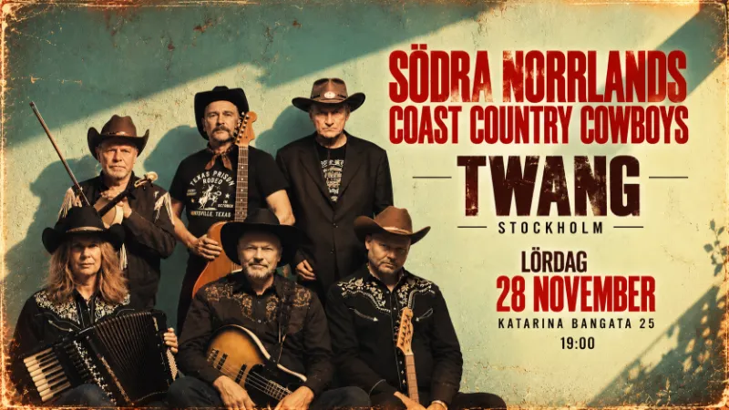 Bild på Södra Norrlands Coast Country Cowboys på Twang